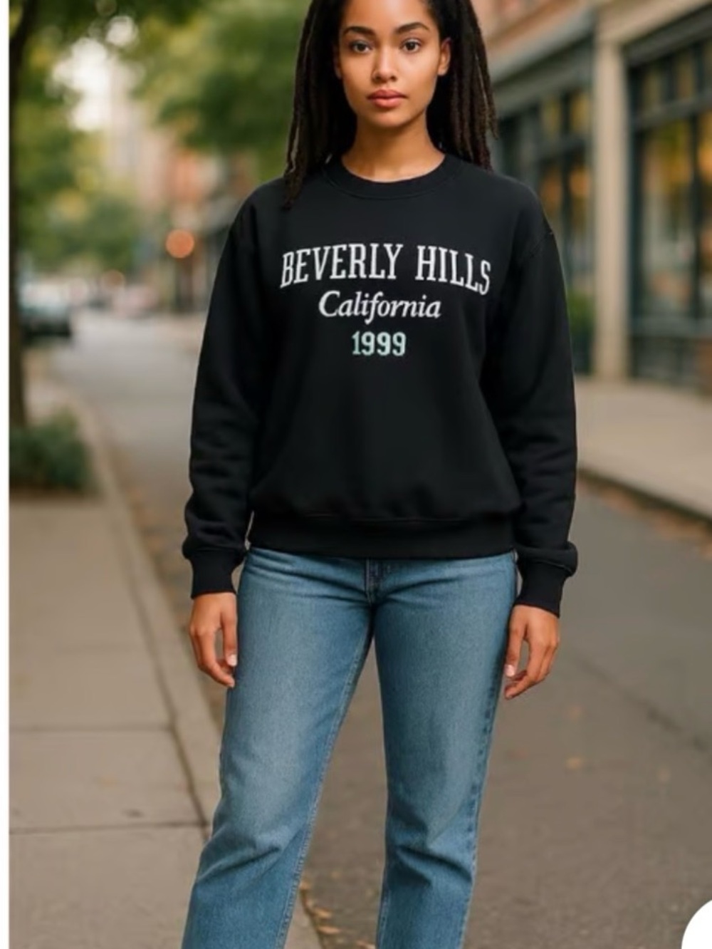 Beverly Hills California 1999 Black Sweatshirt - Men